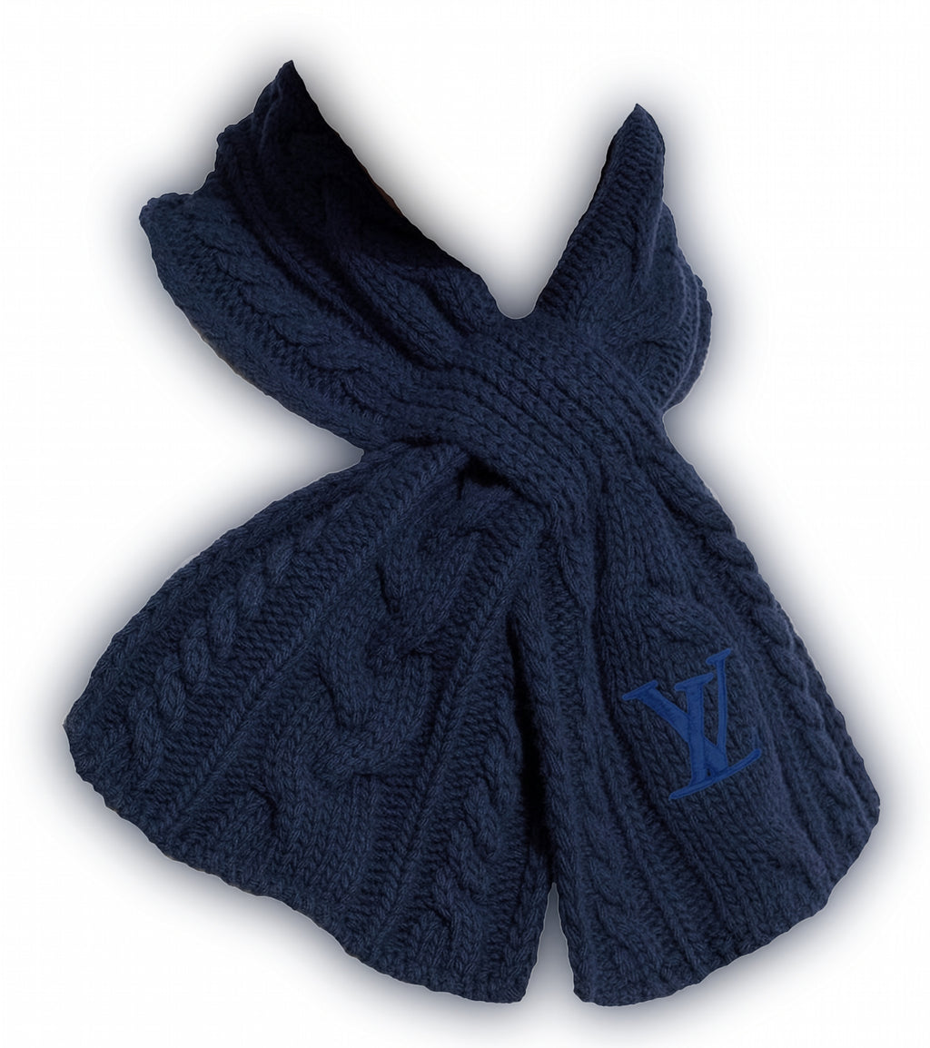 Louis Vitton Men's Mini Cable Scarf (multiple colors)