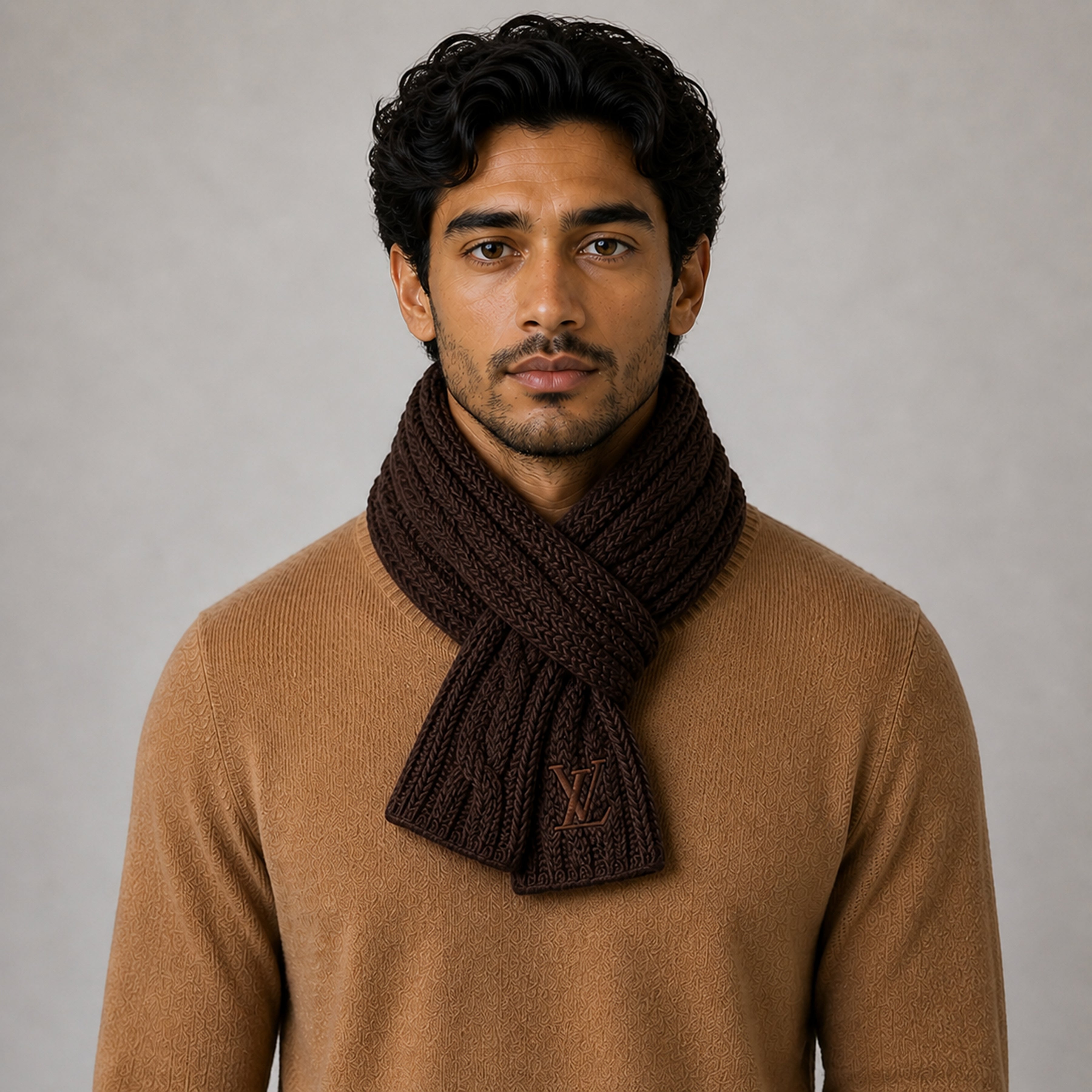 Louis Vitton Men's Mini Cable Scarf (multiple colors)